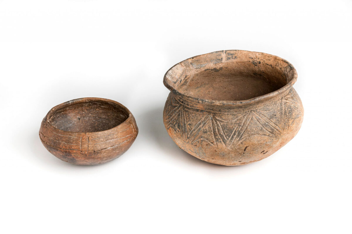 Pottery from the Caribbean are relatively durable and are often the most common artifacts unearthed from archaeological sites. Florida Museum photo by Kristen Grace.