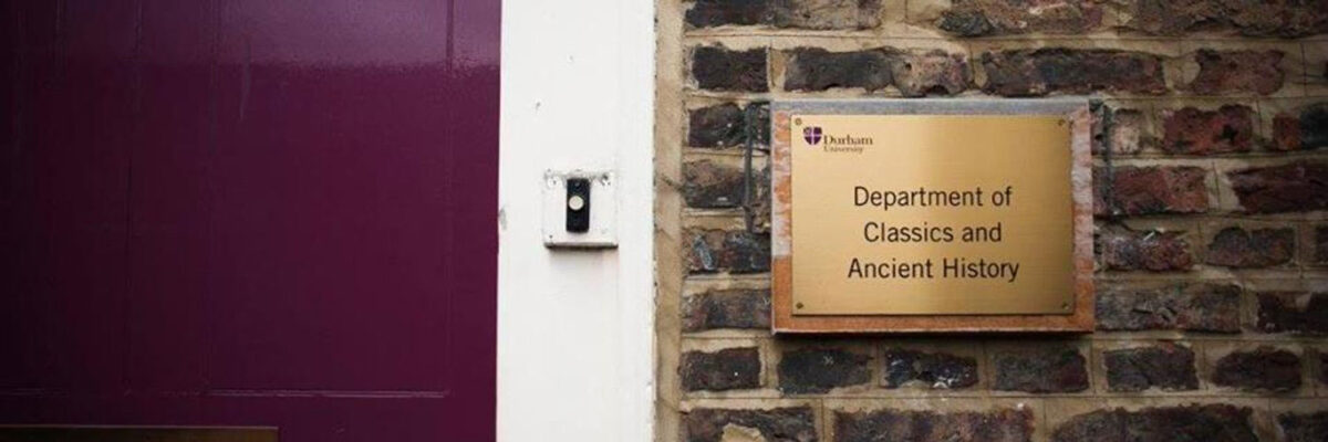The Department of Classics and Ancient History at Durham University invites applications for a three-year Postdoctoral Research Assistant position.