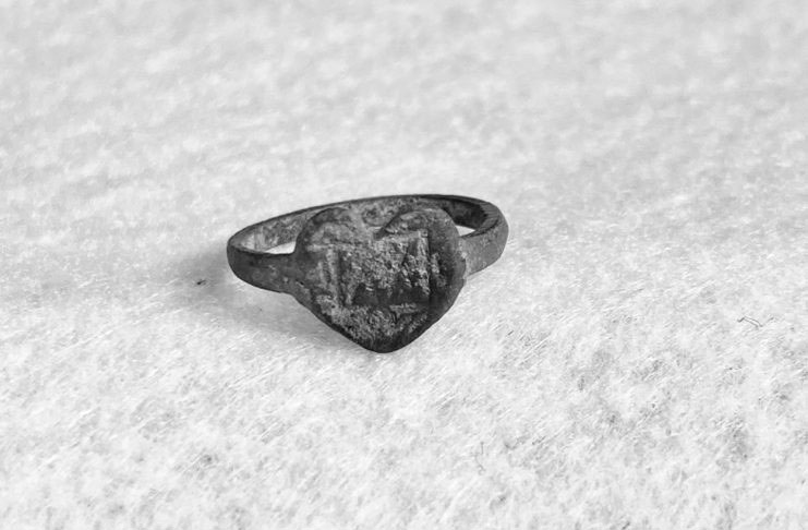 The ring. Image Credit : Fort St. Joseph Archaeological Project