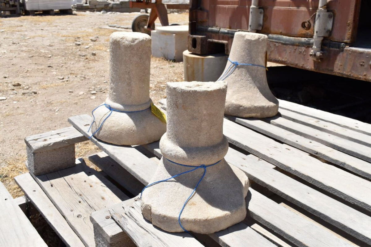 Findings from the excavations at the Mandra of Despotiko (photo source: MOCAS).
