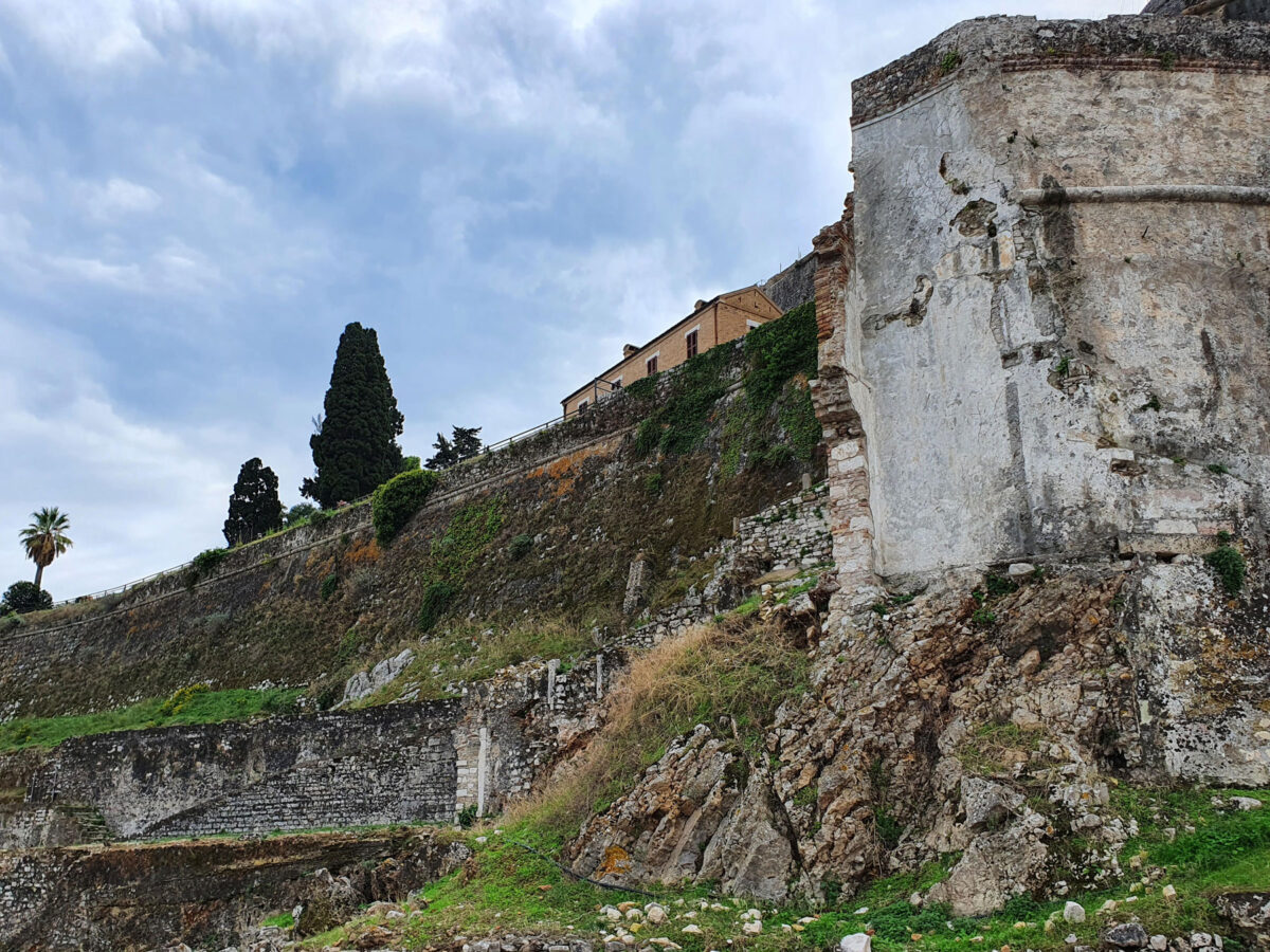 At the Old Fortress of Corfu. Image source : AMNA 