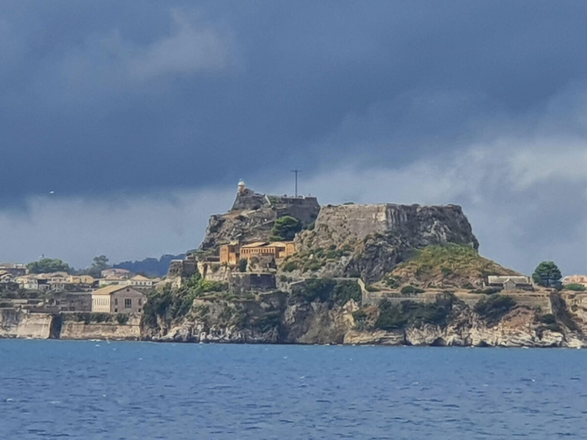 At the Old Fortress of Corfu. Image source : AMNA 