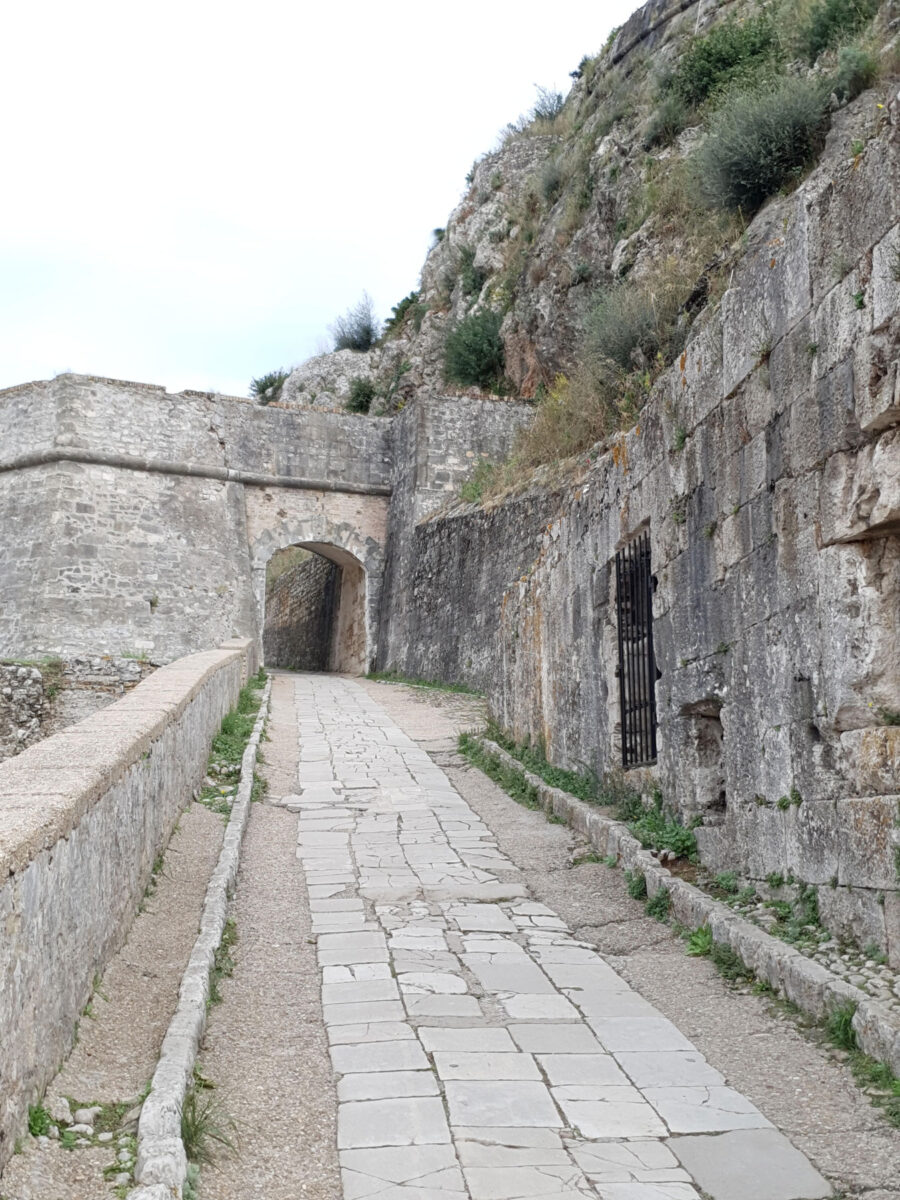 At the Old Fortress of Corfu. Image source : AMNA 