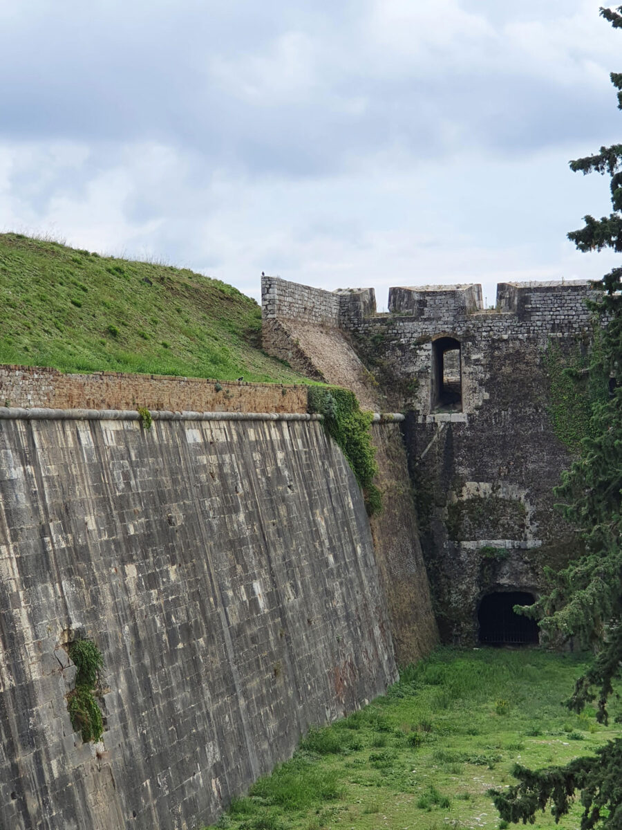 At the Old Fortress of Corfu. Image source : AMNA 