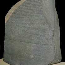 The Rosetta Stone has a prominent place in British Museum exhibition