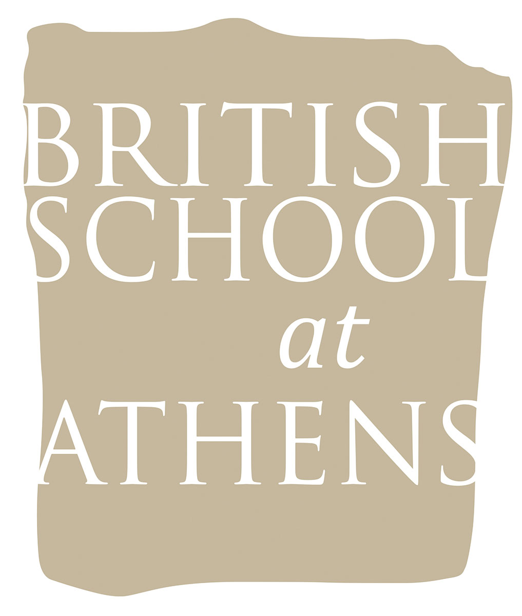 Logo of the British School at Athens. 