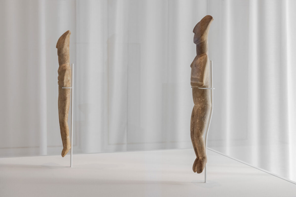 View of the exhibition. Image: Paris Tavitian © Museum of Cycladic Art 