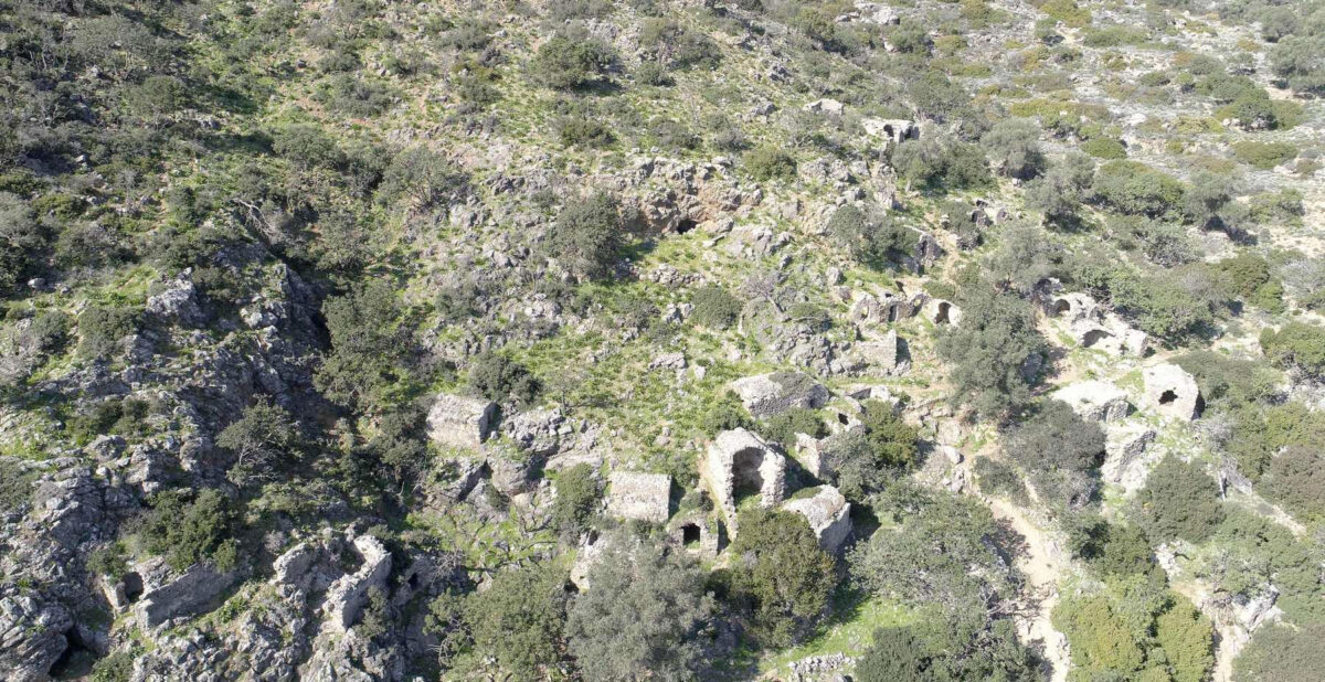 Ancient necropolis at the Lissos archaeological site. Image: MOCAS