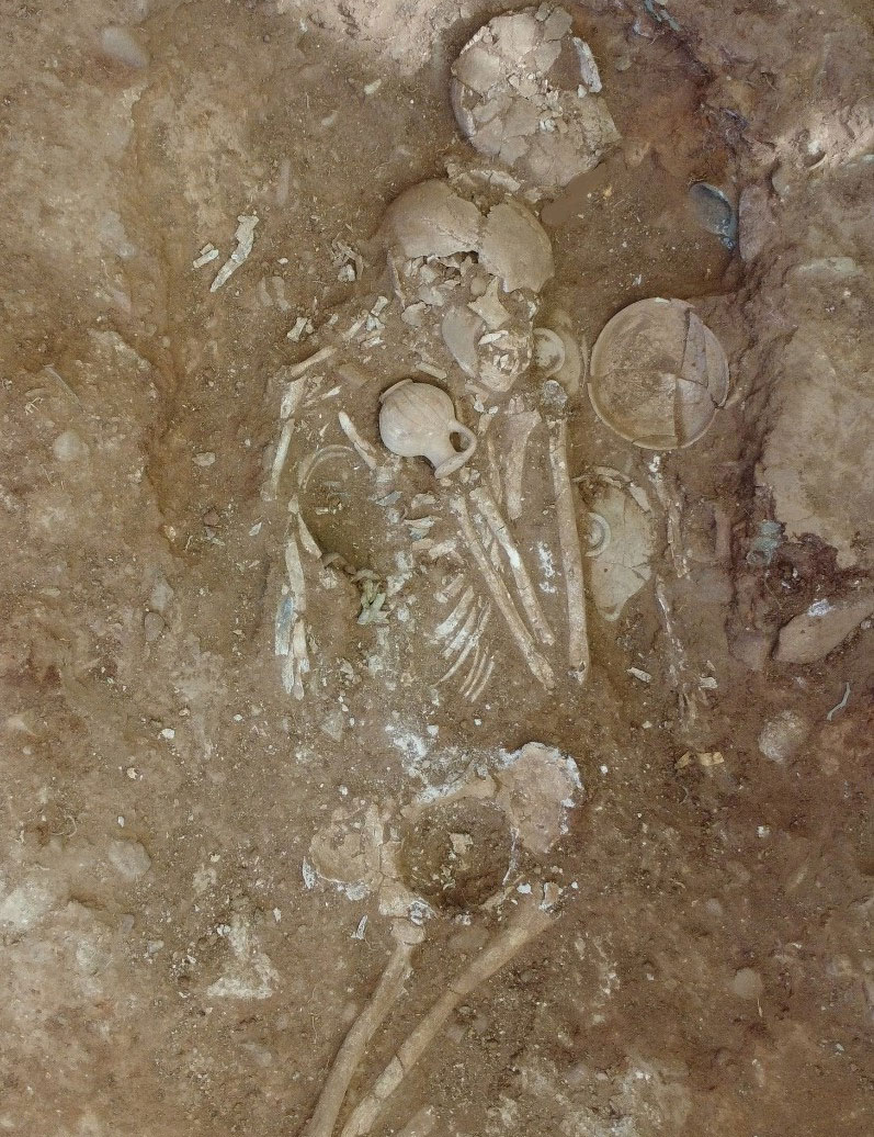Double burial dating to the early 12th century BC at Kouklia (Palaepaphos)- Marchello.