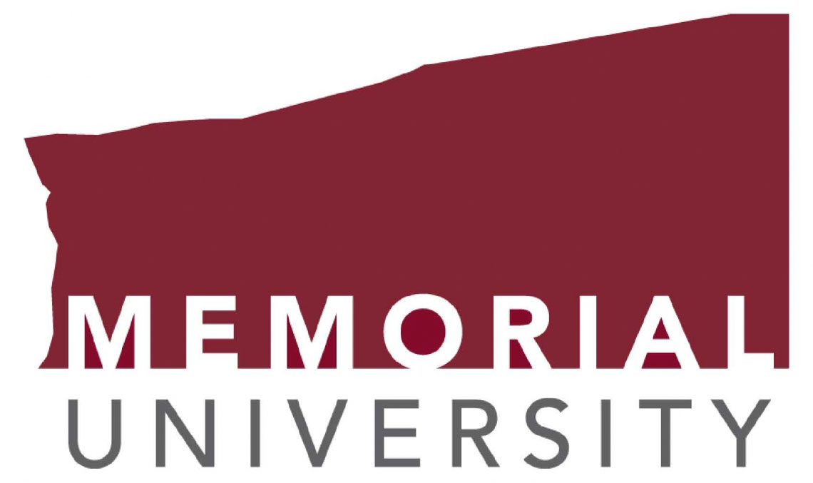 Memorial University logo. 