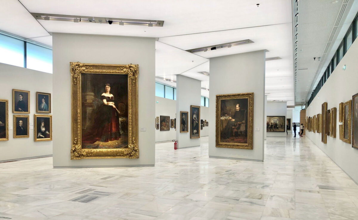 National Gallery. The exhibition space on the 1st floor (image: MOCAS) 