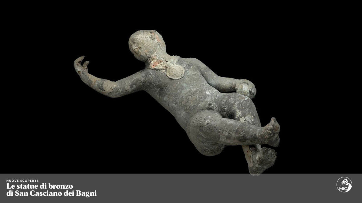 One of the findings of San Casciano dei Bagni. Credit : Ministero della Cultura