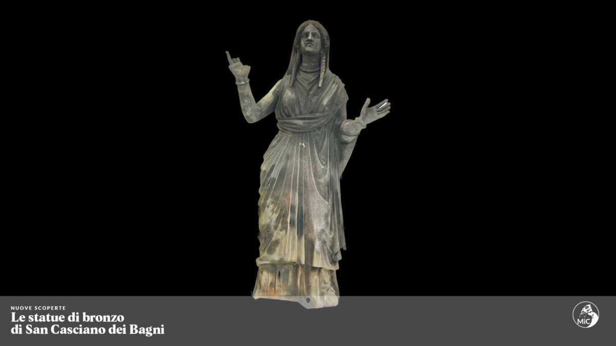 One of the findings of San Casciano dei Bagni. Credit : Ministero della Cultura