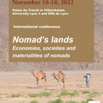 Nomad’s Lands, économies, sociétés et matérialités des nomades