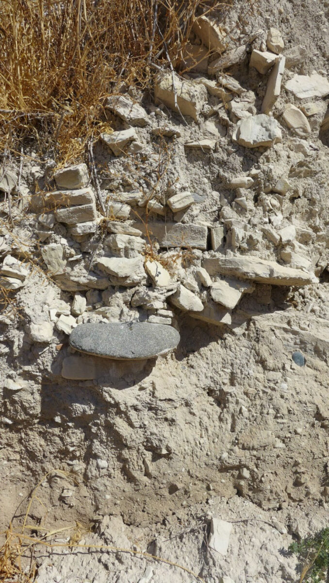 Middle Cypriot III – Late Cypriot IA structure in section, Arkhangelos.