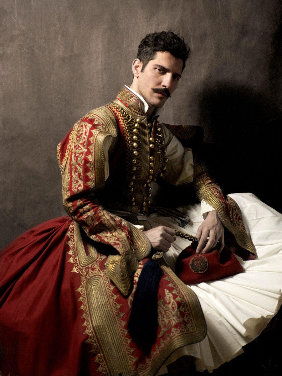 Costume of chieftain Vassos Mavrovouniotis, 19th c. National Historical Museum of Greece.