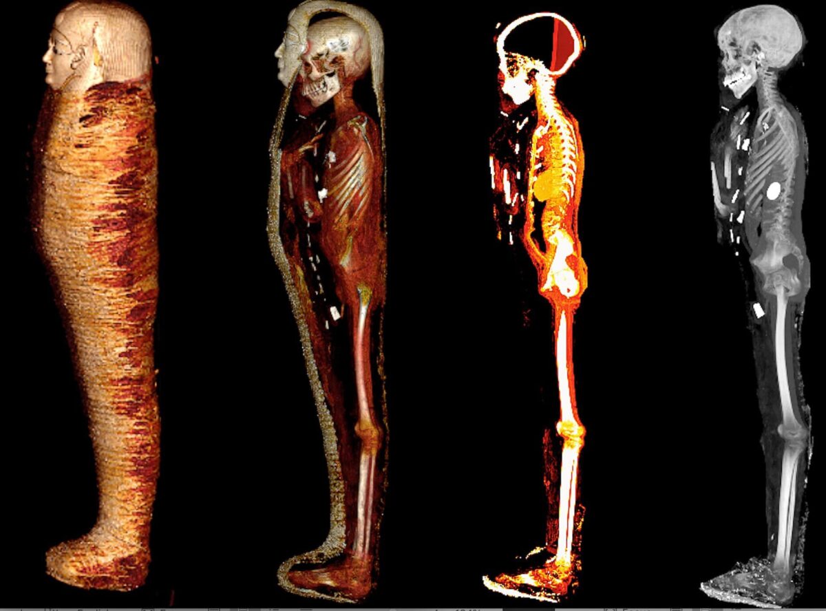 From the documentation of the Golden Boy's Mummy. Source: MoTA Egypt. 