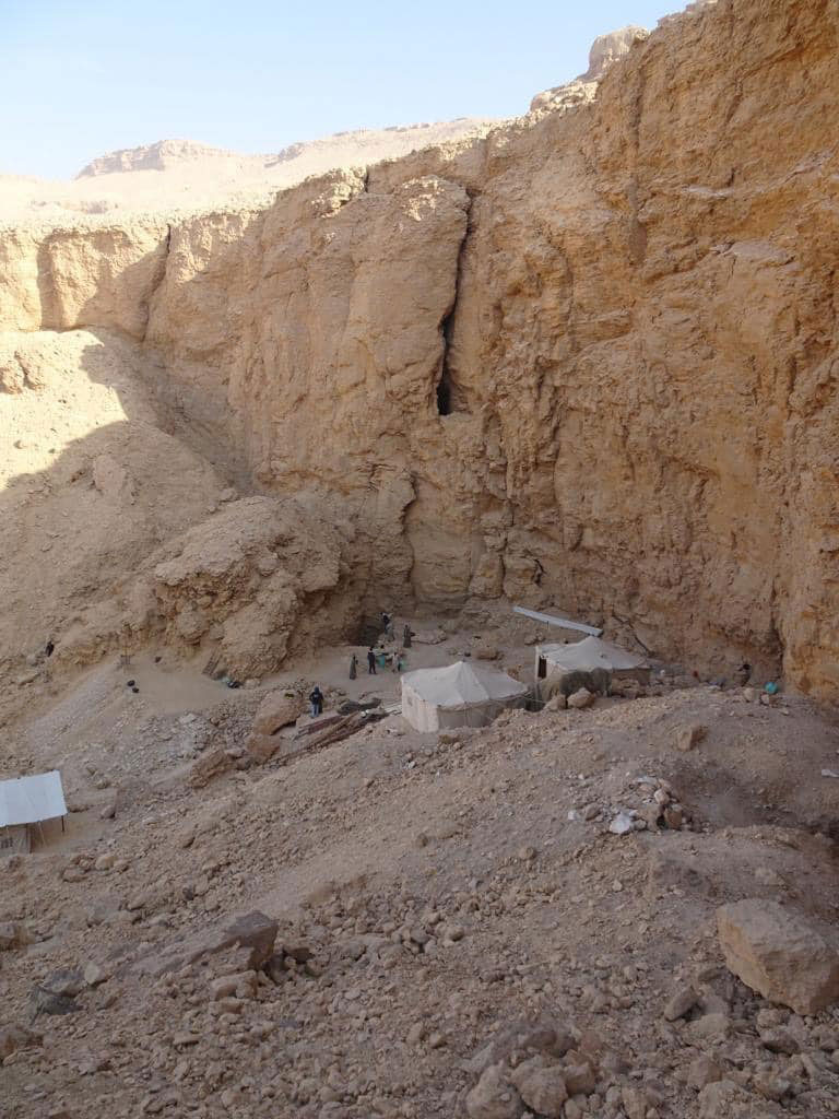 General view of the site. Source: MoTA Egypt.