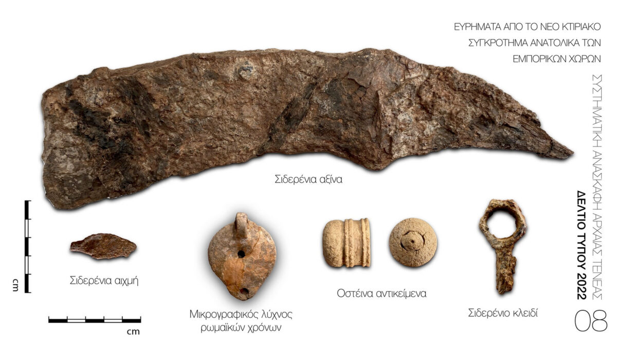 Fig. 8. Systematic archaeological research of ancient Tenea, 2022. Image source: Ministry of Culture and Sports.
