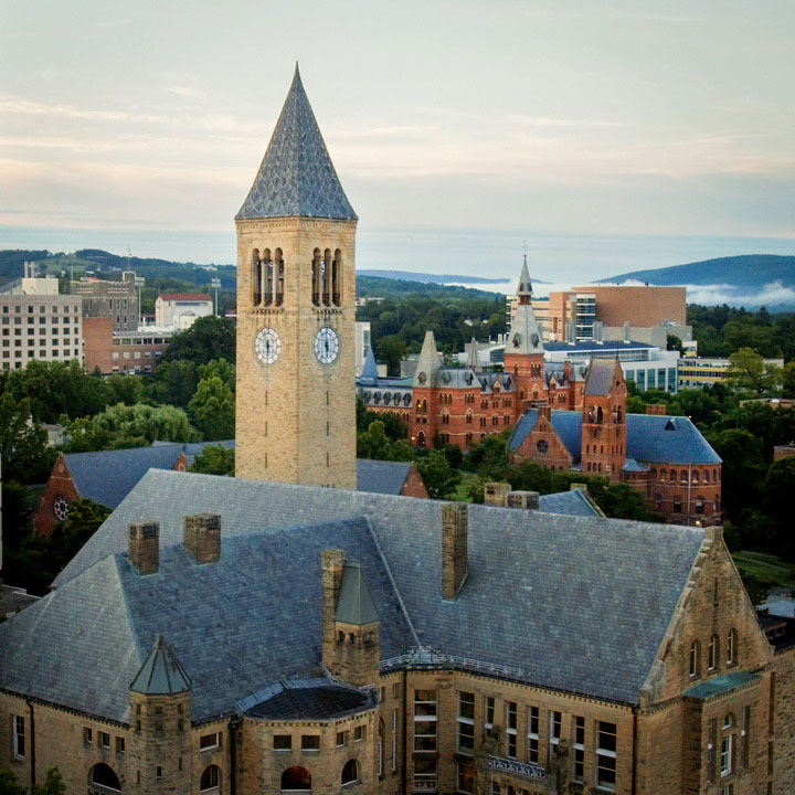 Cornell's most iconic building, Jennie McGraw Tower.