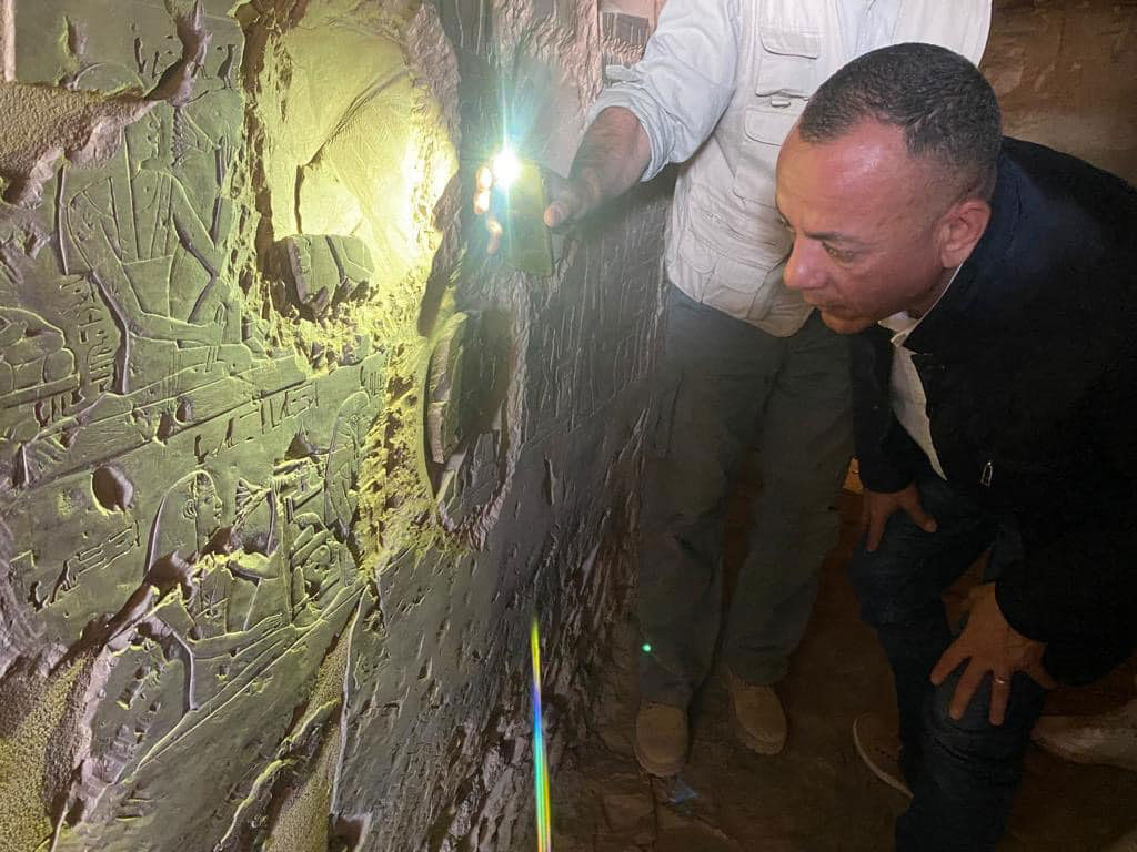 The two tombs, known as TT11 AND 12, were discovered during the work of the joint Egyptian-Spanish archaeological mission in 2003. 