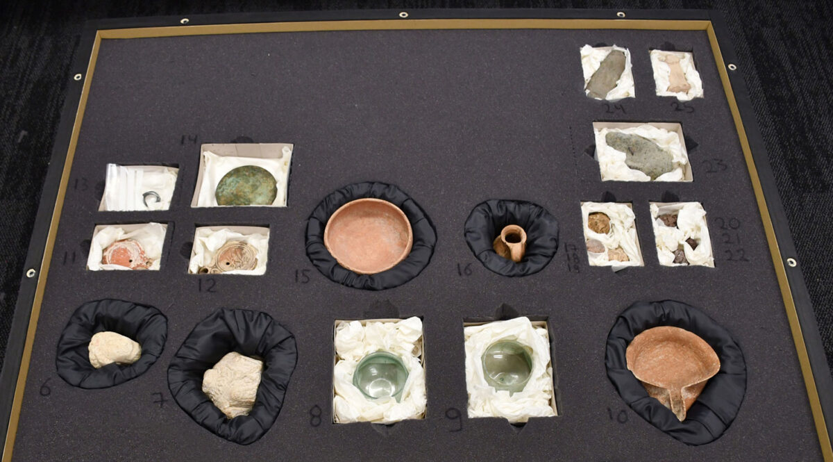 Repatriation of 36 Cypriot antiquities from Australia