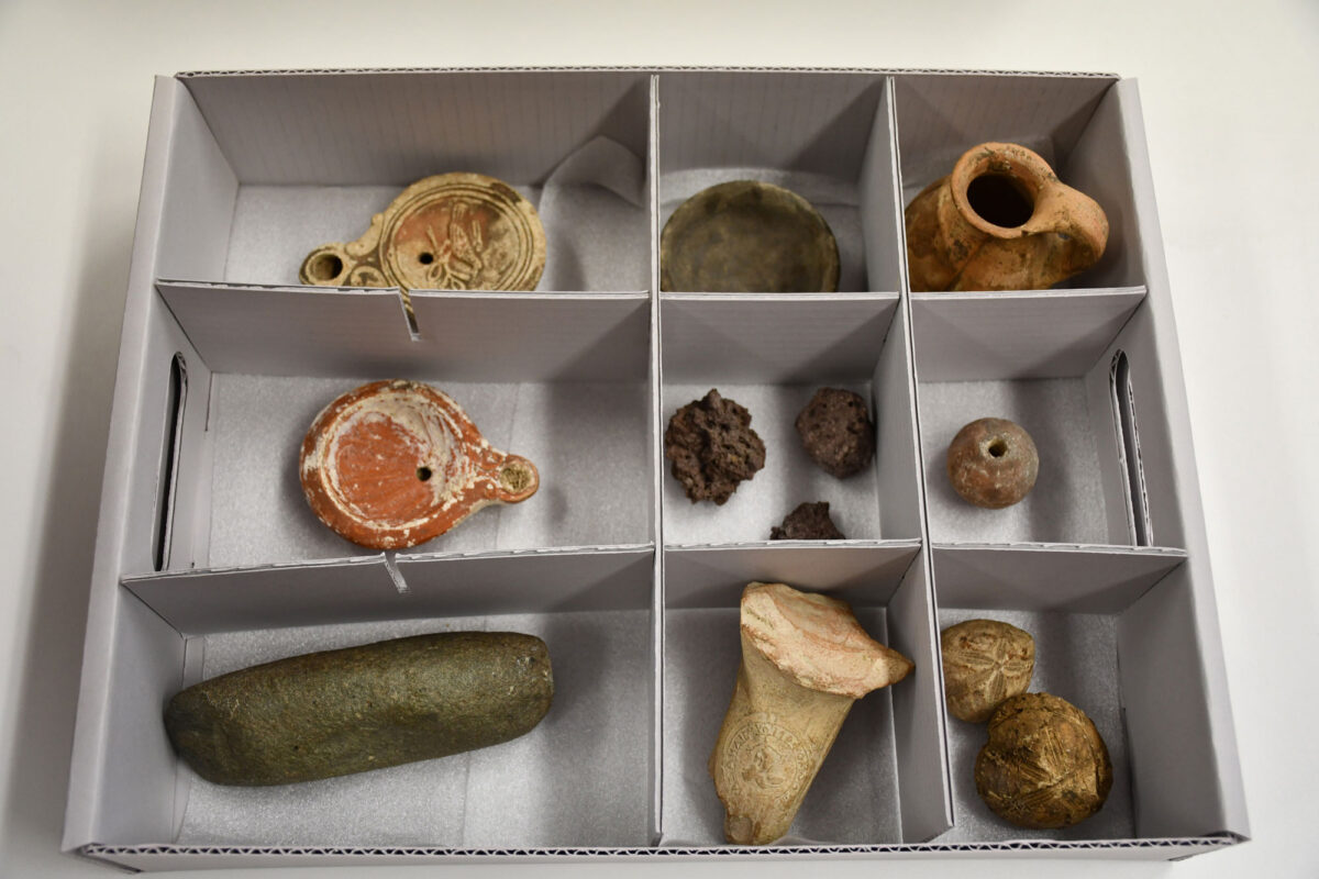 Some of the artifacts repatriated to Cyprus. Image credit: Department of Antiquities of Cyprus.