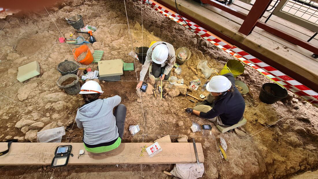 View of the excavations. Image: IPHES