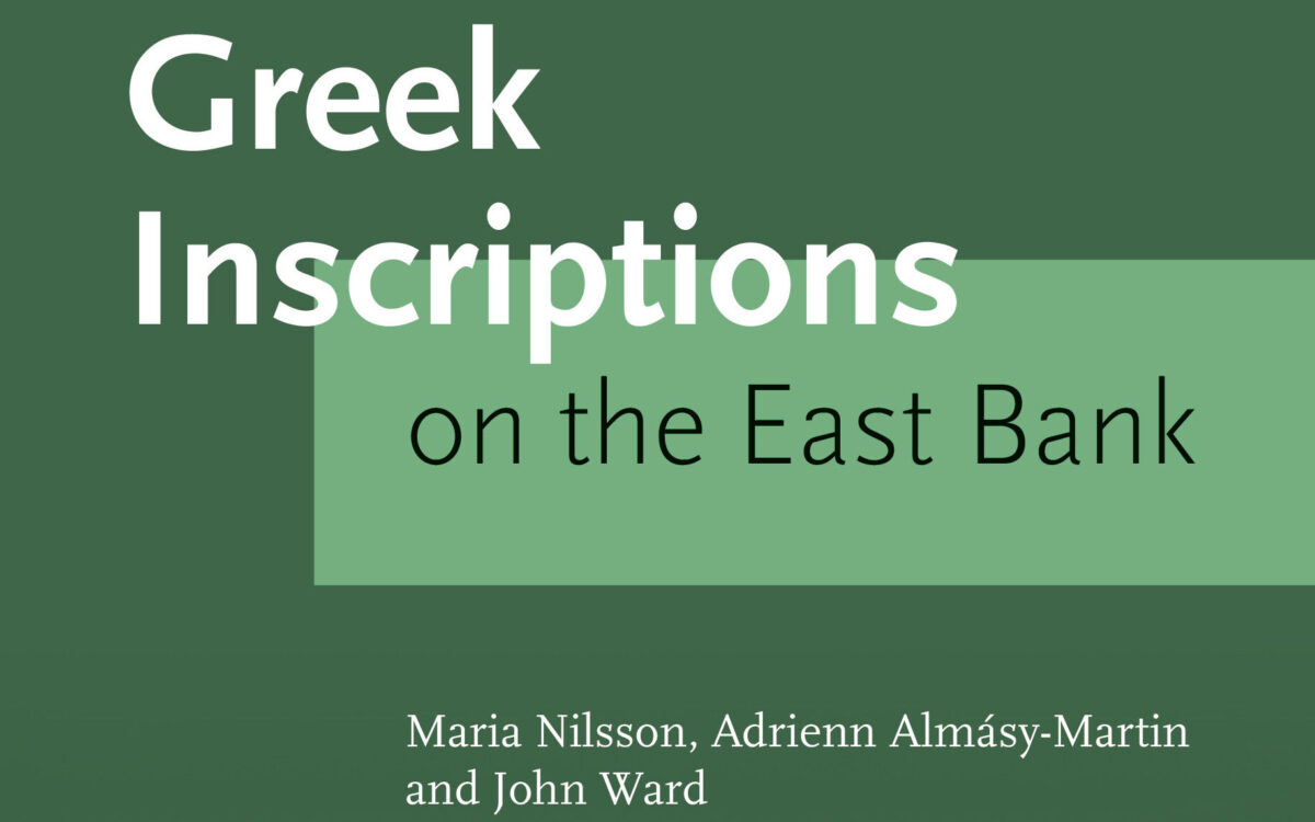 Greek Inscriptions on the East Bank