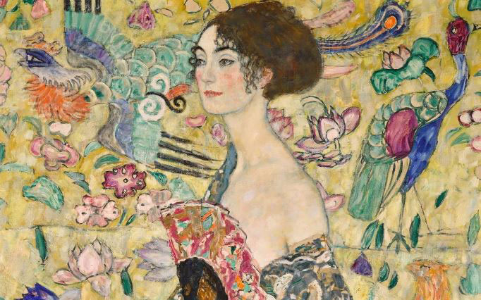 Gustav Klimt’s Lady with a Fan Comes to Auction at Sotheby’s