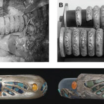 Silver on the bracelets of Pharaoh Khufu’s mother came from Greece