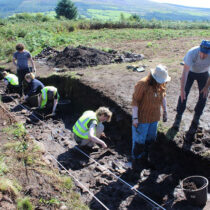 Neolithic cursus excavated on Isle of Arran in Scotland