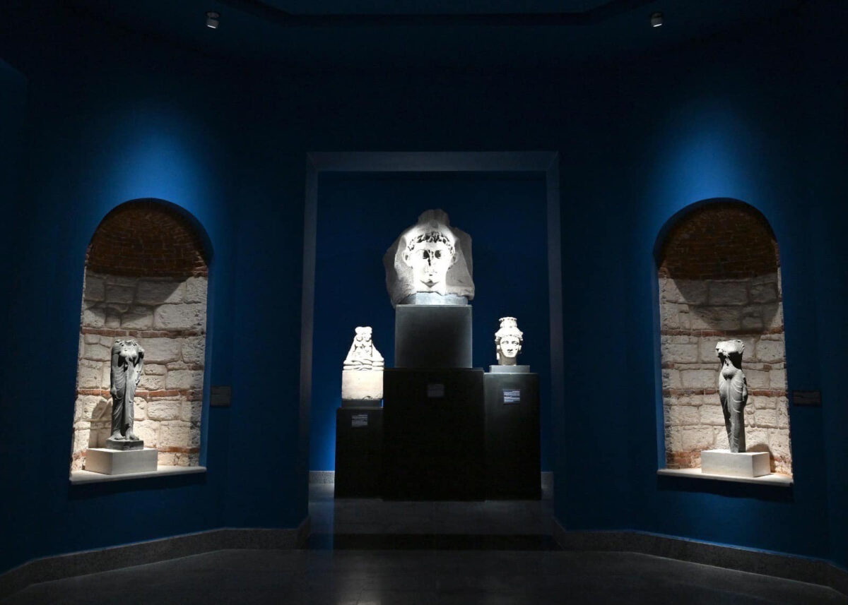 Spaces in the renovated Greco-Roman Museum of Alexandria. Source: MoTA Egypt.