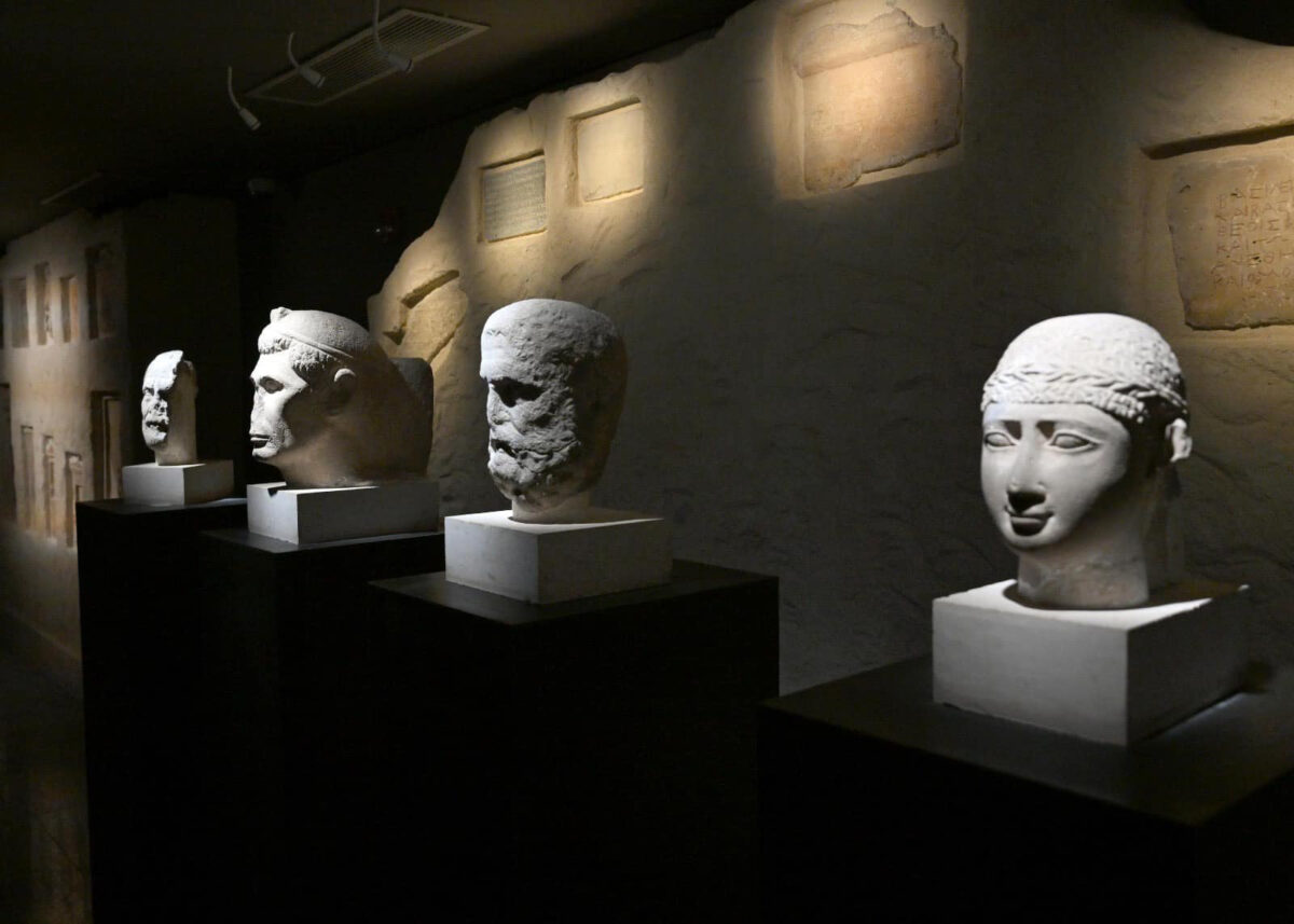 Spaces in the renovated Greco-Roman Museum of Alexandria. Source: MoTA Egypt.