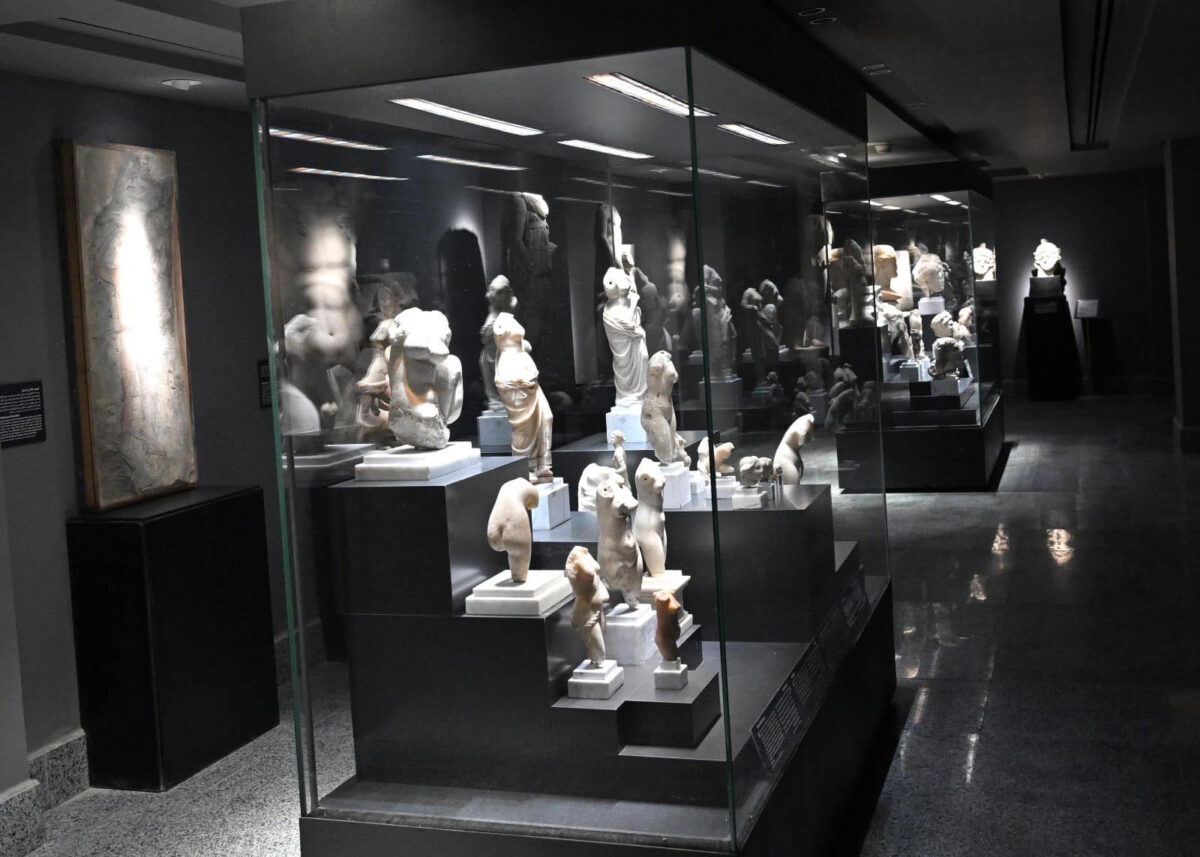 Spaces in the renovated Greco-Roman Museum of Alexandria. Source: MoTA Egypt.