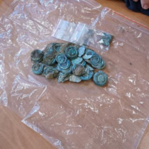 Over 100 medieval coins were discovered in Szprotawa