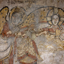 Old Dongola wall paintings in Top 10 discoveries of 2023