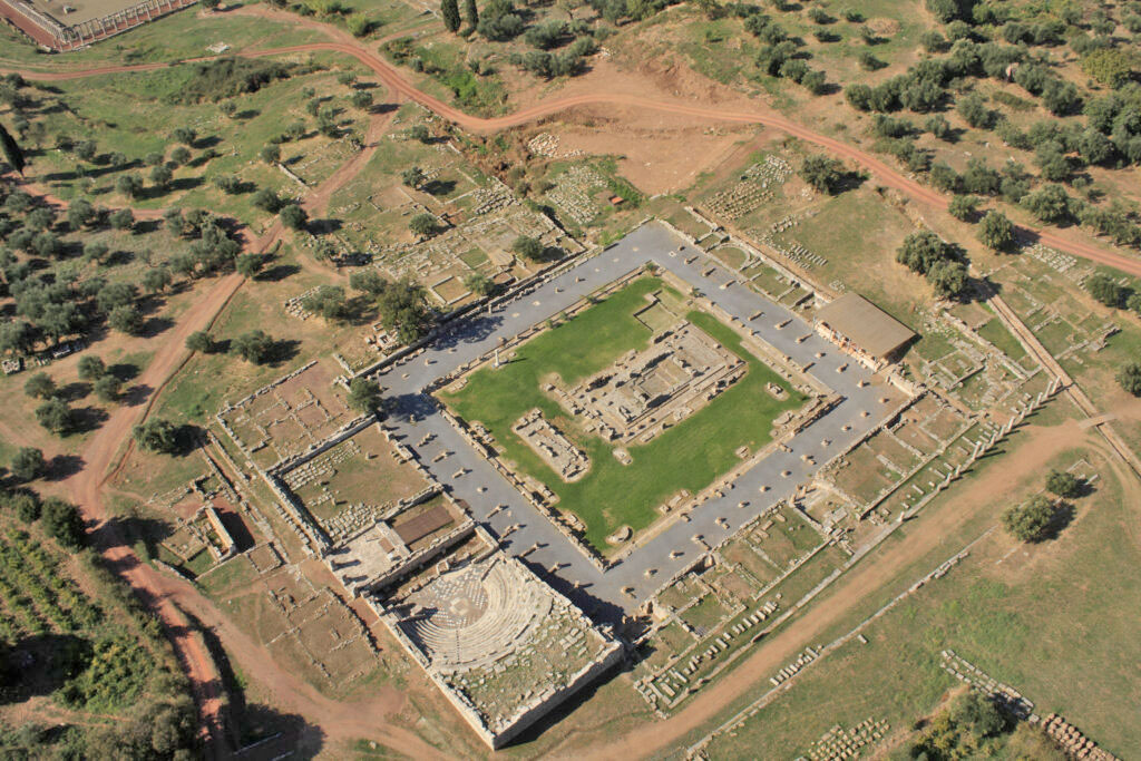 The archaeological site of ancient Messene. Image credit: Ministry of Culture and Sports