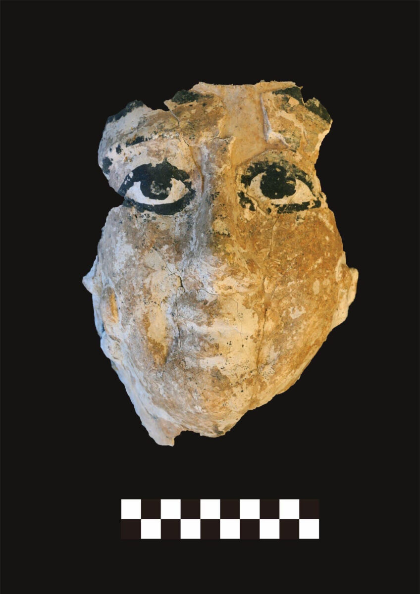 Funerary mask from Saqqara, 2024. Source: MoTA Egypt.