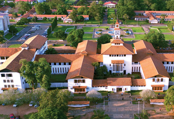 University of Ghana campus in Accra.