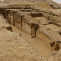 Mastaba tomb with rare, finely painted decoration discovered