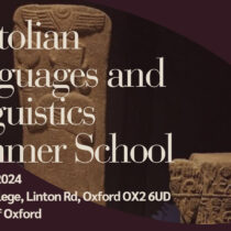 Anatolian Languages and Linguistics Summer School