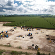 Victim of human sacrifice in Iron Age Dorset