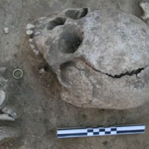 Grave of two children from Migration Period in Czulice