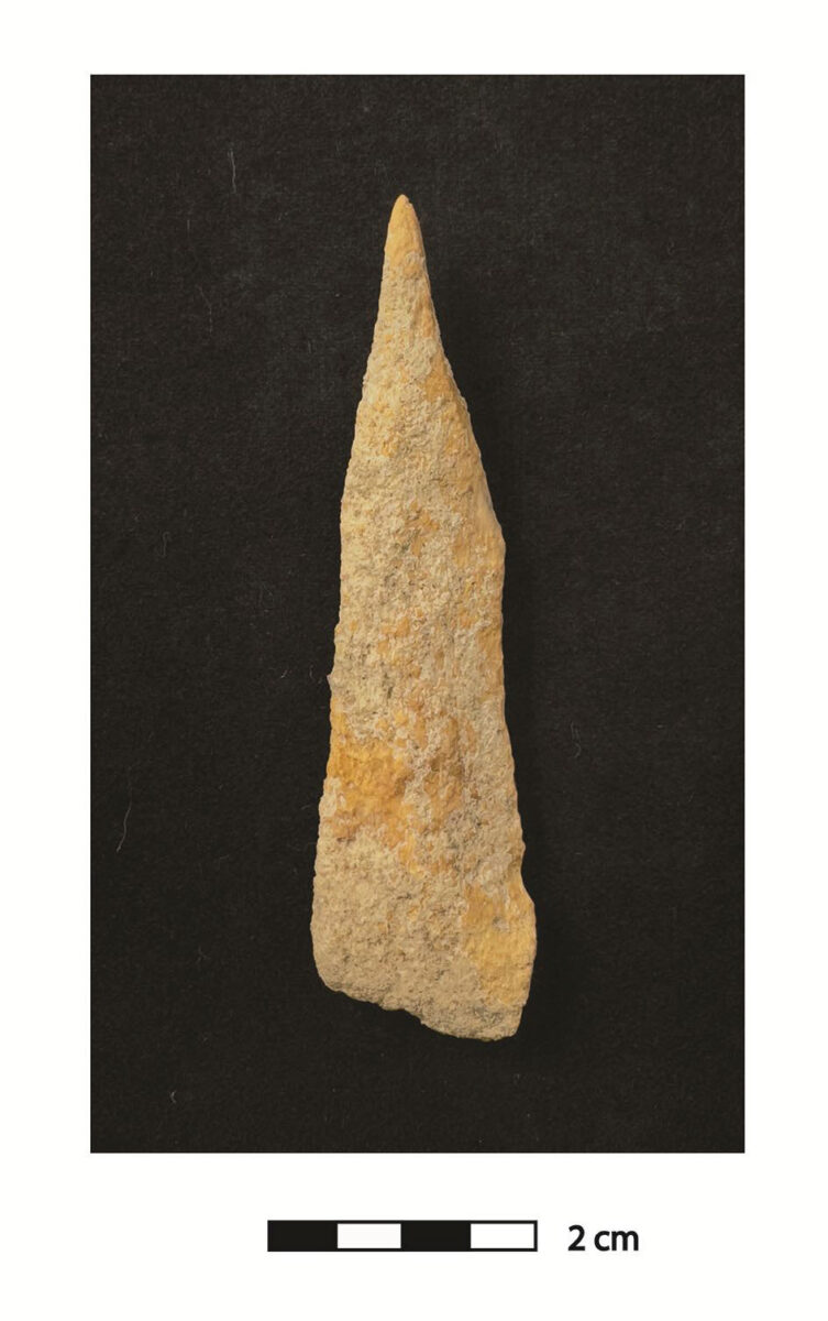 Fig. 2. Bone point.