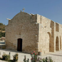 Excavation at the Panagia Karmiotissa site, Kato Ptolemidia
