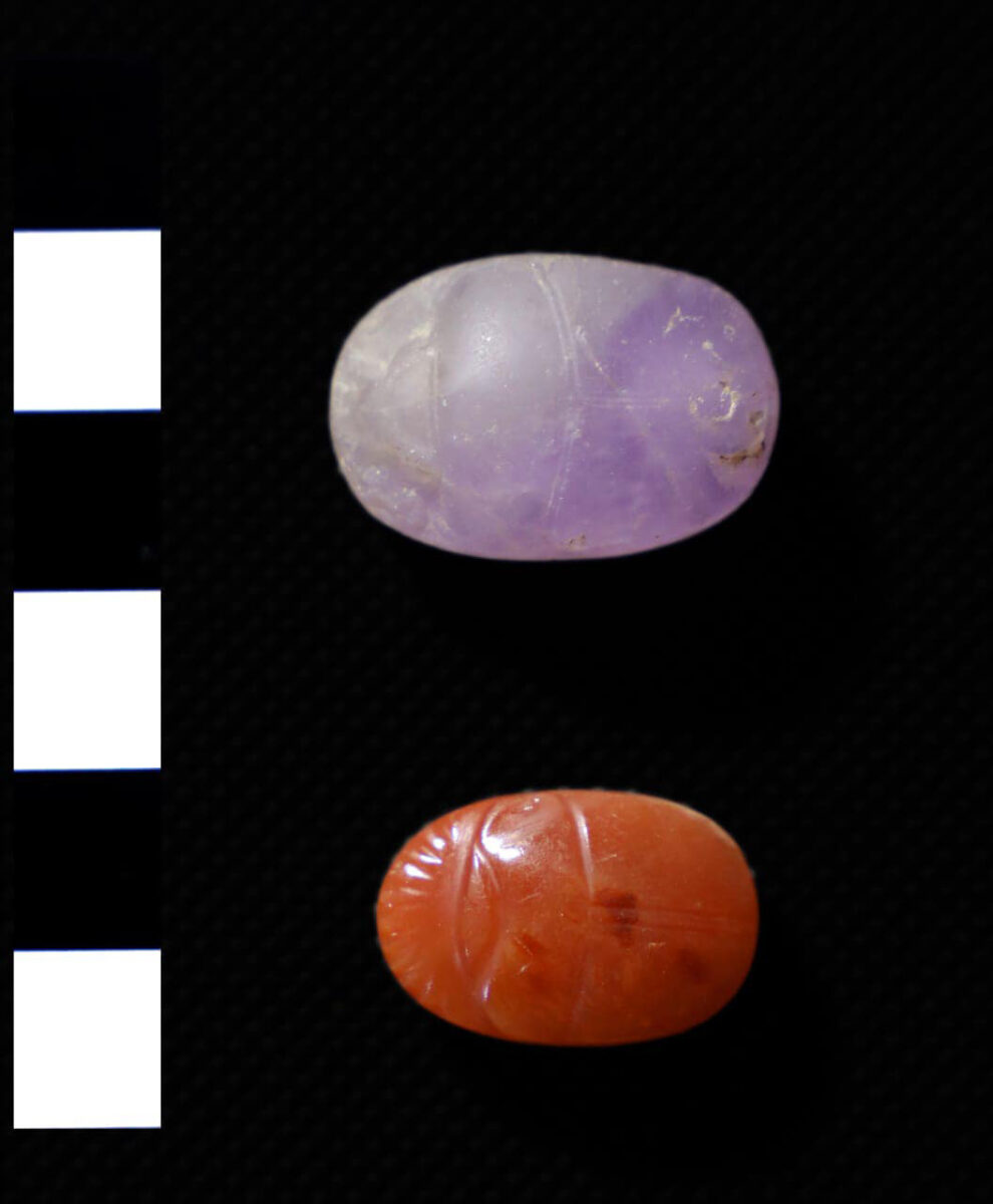 Objects from the Middle Kingdom Tomb at Al-Asasif. Source: MoTA Egypt.