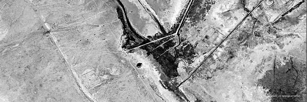 Declassified spy images help locate ancient battle site