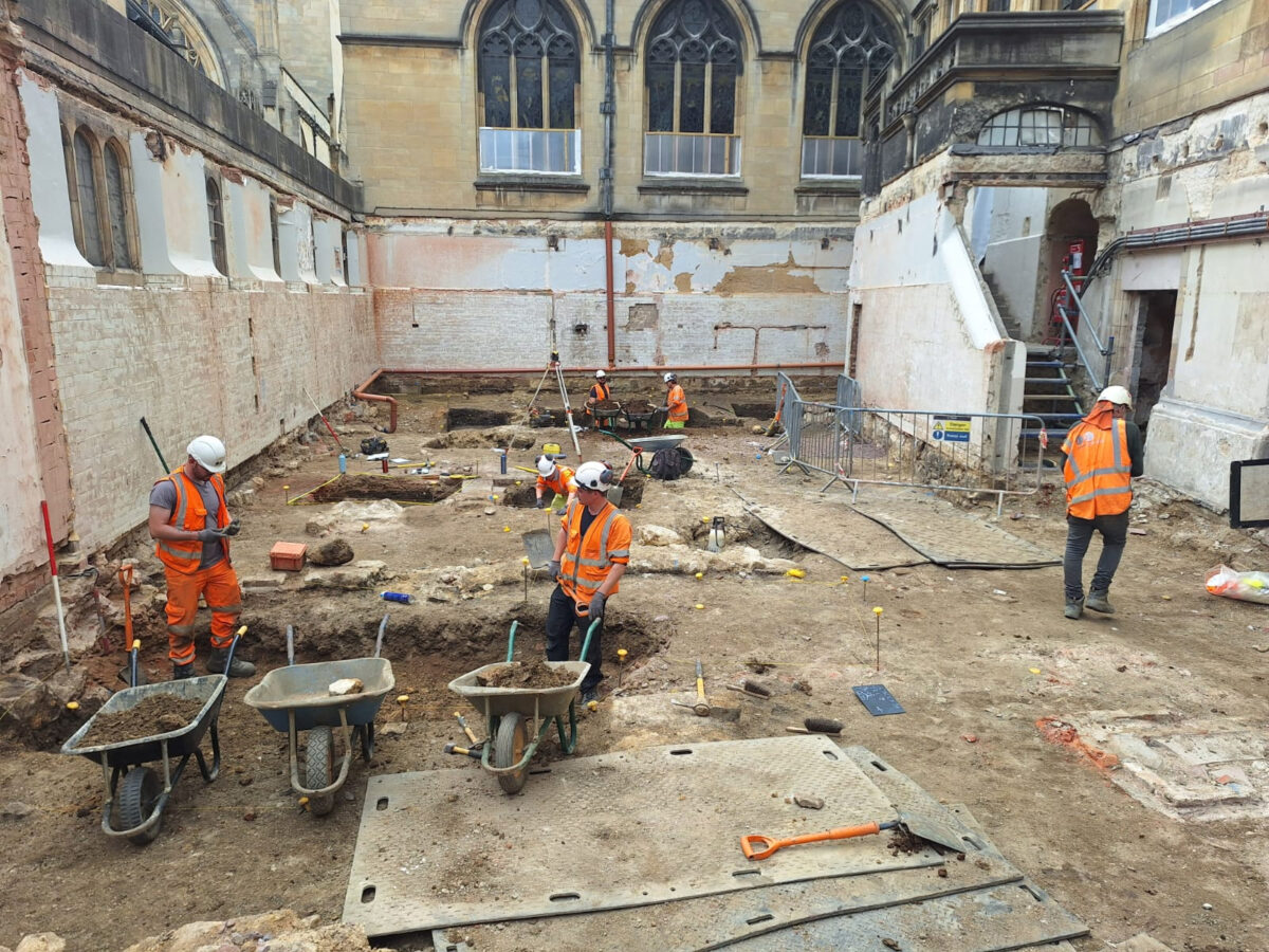 Oriel College’s original medieval features unearthed