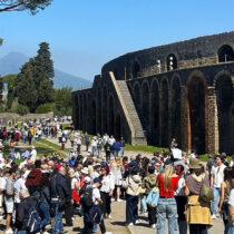 Pompeii brought in a daily limit of admissions